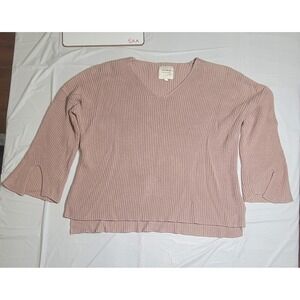 Womens Cotton On Sweater. Mauve/Pale Pink color. Size Large